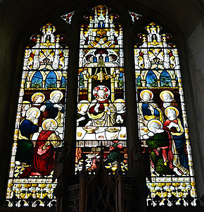 The chancel east window February 2013